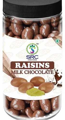 Brown Src Creation Milk Chocolate Coated Raisins Candy Rich Flavour