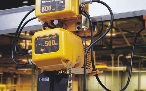 Sturdy Construction Flame Resistance Three Phase Industrial Chain Hoist (Capacity 2 Ton)