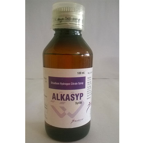 Alkasyp Syrup Disodium Hydrogen Citrate Syrup General Medicines