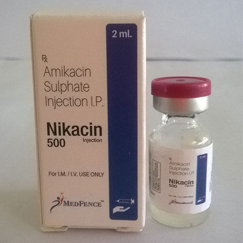 Amikacin 500mg Methyl Paraben Propyl Paraben Injection