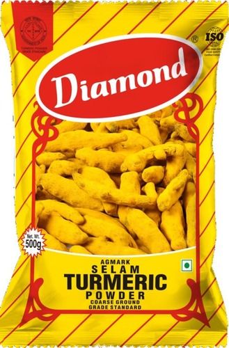 Diamond South Indian Popular Selam Yellow Turmeric Powder (500g Pouch Pack)