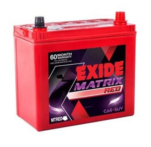 Factory Sealed Exide Mtred45L 45Ah Xuv Battery With 60 Months Warranty Nominal Voltage: 12 Volt (V)