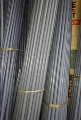 Round Grey And White Color Medium Duty Electric Plastic Pipe Available In Multiple Length