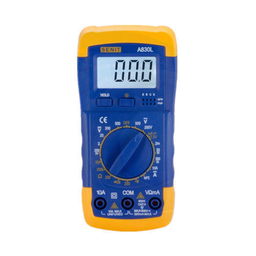 High Accuracy And Light Weight 830L Pocket Size Digital Multi Meter Dial Color: Blue