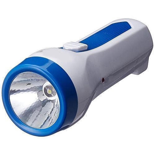 Cool White Low Consumption And Rechargeable Round Led Torch Light