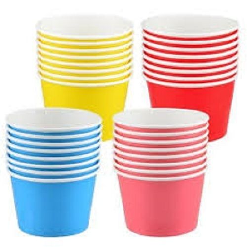 Cups Multi Color Disposable Paper Cups(Coffee, Water, Tea)