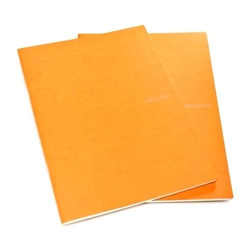 Plain Pattern Yellow Color A4 Notebook For Writing Or Drawing  Size: 5 7&#8260;8