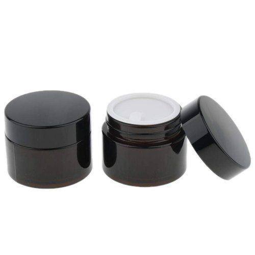 15 GMS Round Wide Mouth Glass Creams Jars