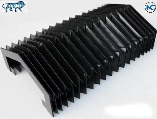 Black Accordion Bellow Cover With High Durability Max. Temperature: 500 Celsius (Oc)