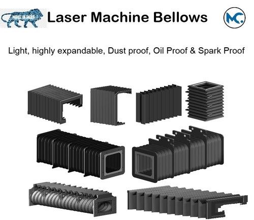 Bystonic Laser Cutting Machine Bellow Cover Max. Temperature: 500 Celsius (Oc)