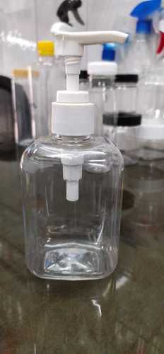 Empty Plastic Transparent Pump Spray Bottle Used In Sanitizer And Liquid Soap Capacity: 100 Milliliter (Ml)