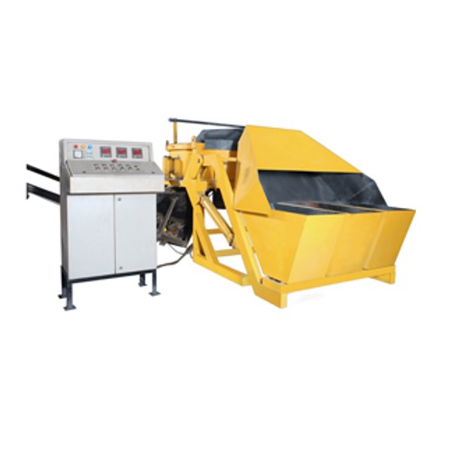 Batching Pan Concrete Mixer - Mild Steel Construction, 400 kg Capacity, 500 L Pan, 7.5 HP Electric Motor, Heavy Duty, Yellow Finish