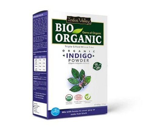 100% Herbal Skin Friendly Anti-Dandruff And Scalp Indigo Leaf Hair Color Powder