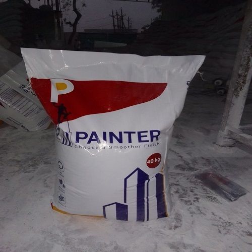 99 Percent Pure White Painter Cements Based Wall Putty Purity(%): 99%