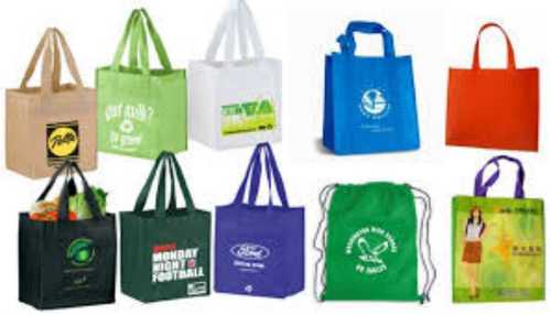 Easy Folding Multisize Printed Non Woven Carry Bags Available in Various Colors 