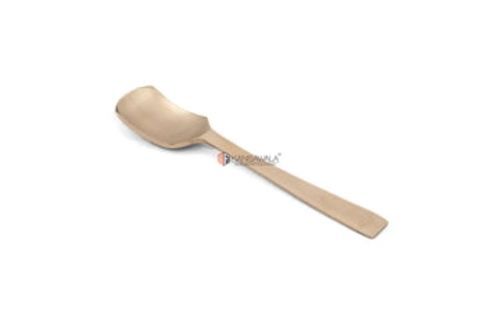 Eco Friendly And Pure Handmade Copper And Tin Mixed Bronze Ice Cream Spoon