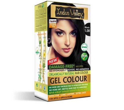 No Hydrogen Peroxide Ammonia Free 6 Shades Damage Free Gel Hair Color Dye