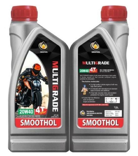 20w-40 Viscosity Index 4t Multigrade Engine Oil With High Thermal Stability And Eco Friendly