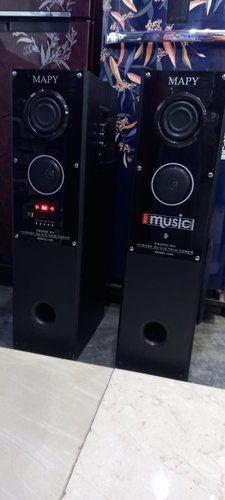 Black Color Tower Speaker With 100W Plus 100W Rms By Mapy Music Power: 20 Watt (W)