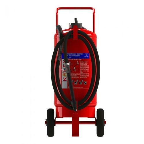 Hydraulically Tested Map 50 Based Wheel Mount 25 Kg Abc Fire Extinguisher Cylinder Application: Industrial