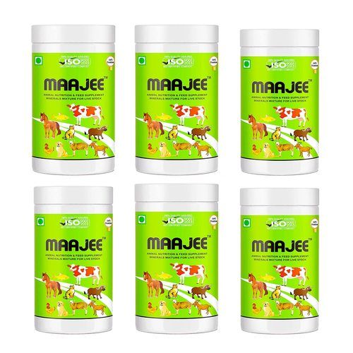 Maajee Animal Nutrition And Feed Supplement Pack Of 6 908Gm Efficacy: Promote Growth