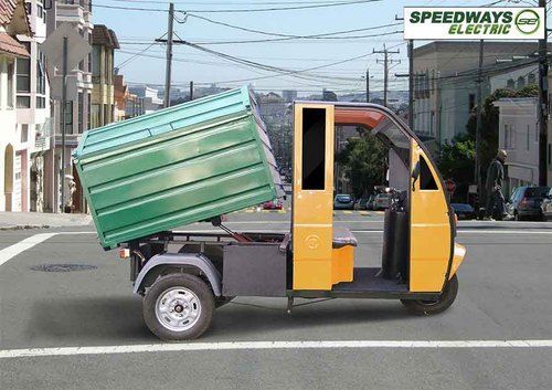 Maximum Speed 25 Km/hr Easy To Drive Battery Operated Waste Disposal Loader (Loading Capacity 1000 Kg)