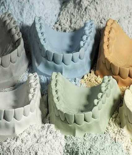 Multicolor Precisely Designed Gypsum Dental Plaster Available In Various Color