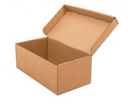  आयताकार ब्राउन नालीदार पेपर पैकेजिंग बॉक्स 
