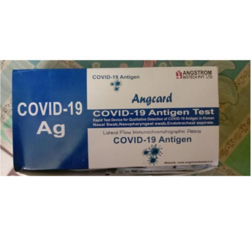 Manual Angcard Covid 19 Rapid Antigen Test Kit Icmr Approved