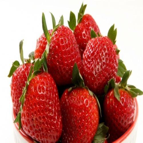 Antioxidant Sweet Delicious Natural Taste Rich Vitamin Red Fresh Strawberry