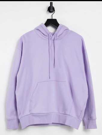 No Fade Look Cool Wearing Lavender Color Casual Wear Cotton Hoodie Sweatshirt For Mens