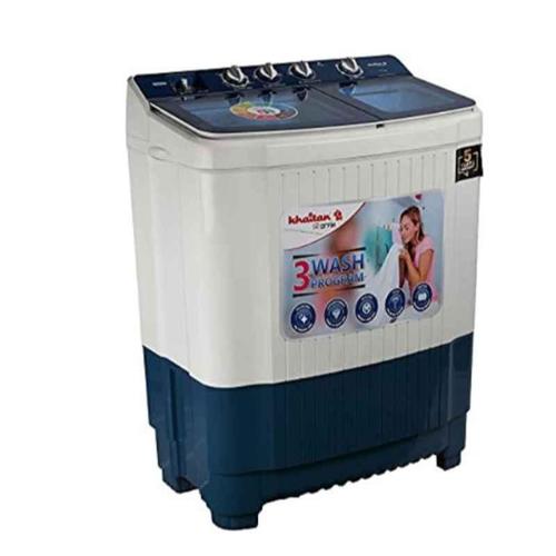 Khaitan Orfin 9.2kg White &amp; Blue Semi Automatic Top Load Washing Machine, KOSWMTG 9201