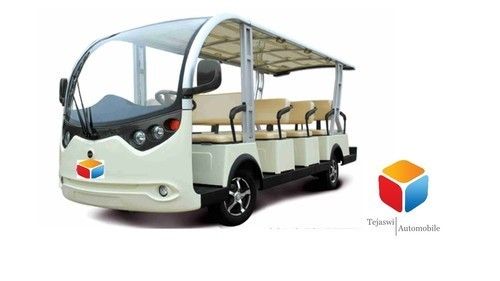 Seamless Steel Chassis Battery Operated Fourteen Seater Sightseeing Bus (TA14SB)