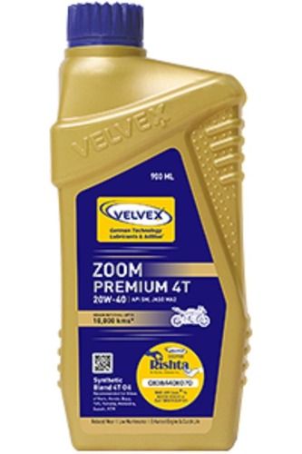 Velvex Zoom Premium 20w-40 Motorcycle/Bike Two Wheeler Four Stroke Engine Oil