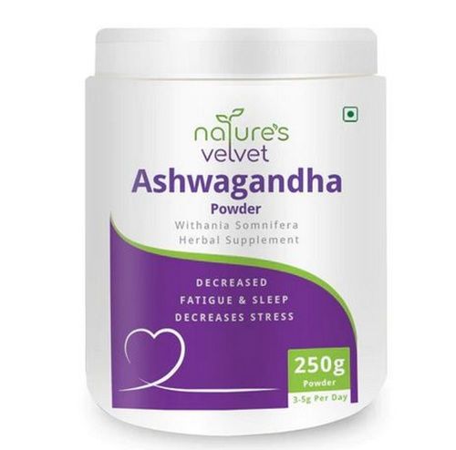 100% Herbal Anti-Stress, Fatigue Relief Ashwagandha (Withania Somnifera) Powder Direction: 3-5 Gram Per Day Or As Per Expert Advice