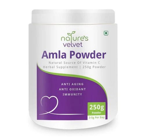 100% Herbal Antioxidant, Vitamin C Rich Amla (Indian Gooseberry) Powder Direction: As Per Printed Or Expert Advice