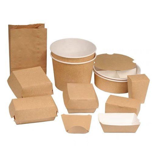 Brown Food Packaging Boxes And Containers