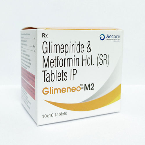 Glimepiride and Metformin HCL Glimeneo M2 Tablets