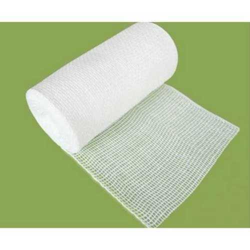 Hospital Usage Quick Absorbent White Cotton Bandage Roll in 4 cm X 3.5 m Size