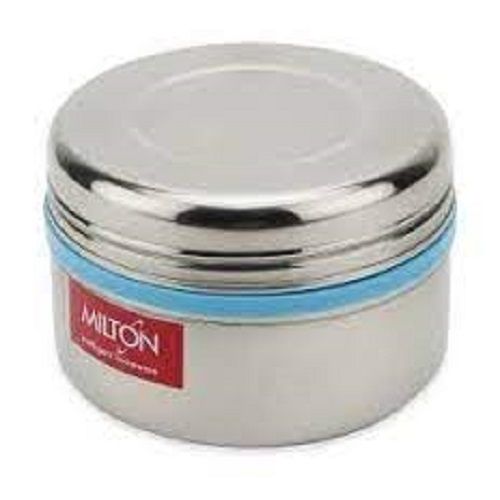 Milton Steel Snack Stainless Steel Tiffin(keep Food Warm And Fresh)