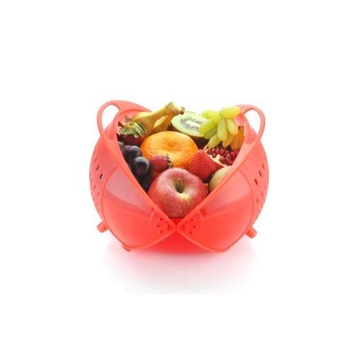 Modular Kitchen Food Grade Safe Perforated Plastic Fruit And Vegetable Basket