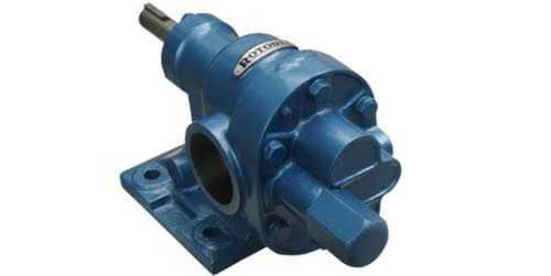 Metal Non Corrosive And Low Leakage Path Rotary Gear Pump With Painted Surface