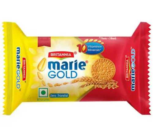 Normal Flavour Crunchy Texture Eggless Britannia Marie Gold Biscuit