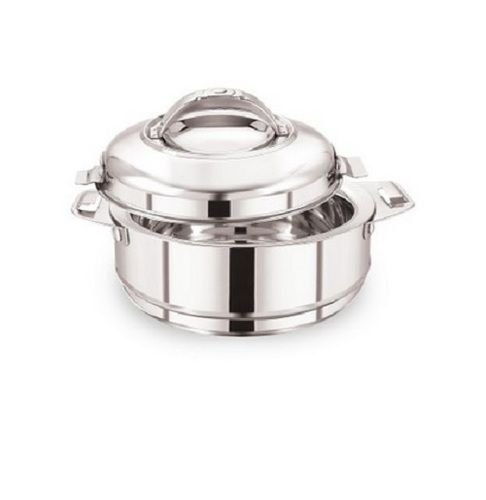 Round Plain Stainless Steel Hot Pot Case For Restaurant