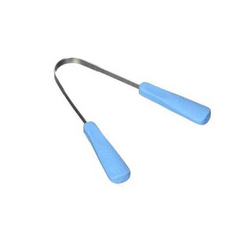Rust Proof Blue Color Stainless Steel Tongue Cleaner Available in Different Sizes