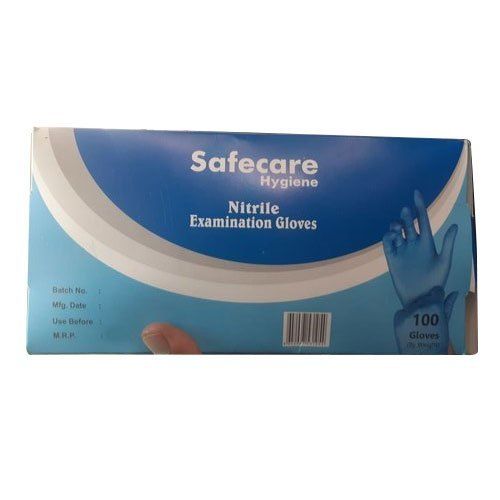 Safecare Hygiene Light Weight Flexible Disposable Nitrile Examination Gloves