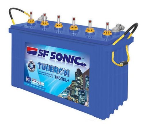 Sf Sonic Tb500L+ Tubular Inverter Battery 12V, 150 Ah With 18 Months Warranty Nominal Voltage: 12 Volt (V)