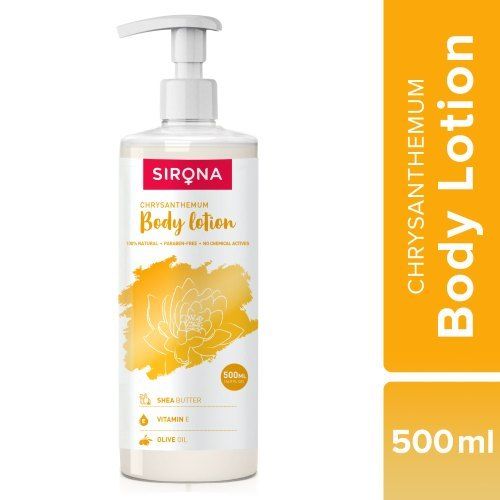 Sirona Natural Chrysanthemum Body Lotion with Shea Butter, Vitamin E and Olive Oil - 500ml