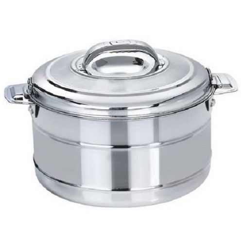 Stainless Steel Insulated Hot Pot Casserole Without Copper Base, 1000 Ml, 2000 Ml, 3000 Ml