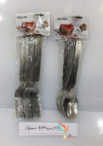 Stainless Steel Silver Serving Spoon For Home, Size Medium